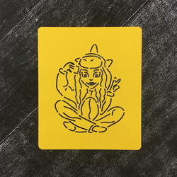 Девочка №3 в костюме единорога