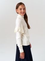 Джемпер для девочки AT244 молочный