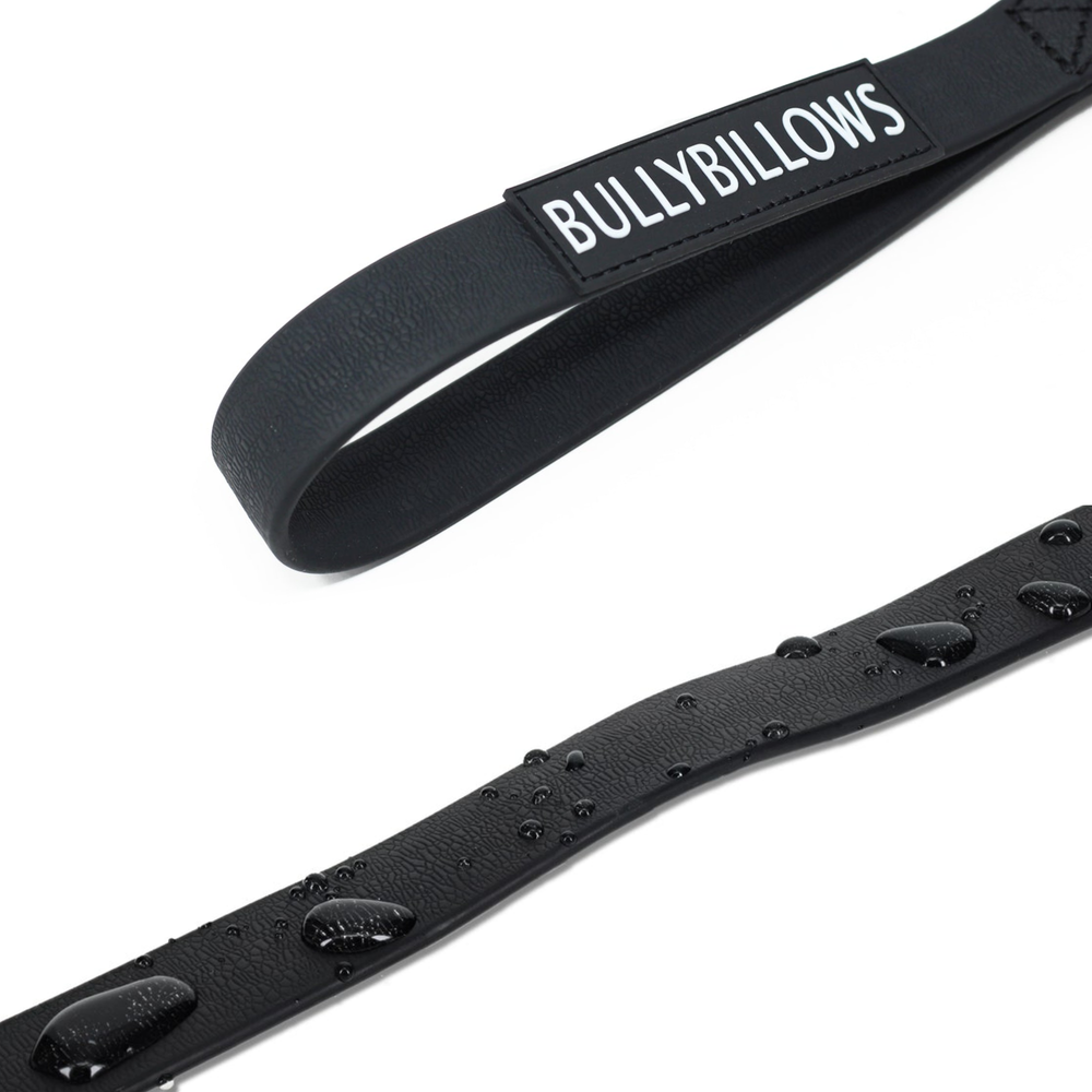 Поводок Billowthane Combat BLACK BullyBillows