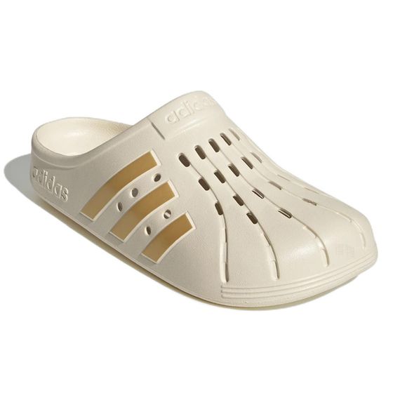 Adidas Adilette Clog 'Wonder White Gold Metallic'