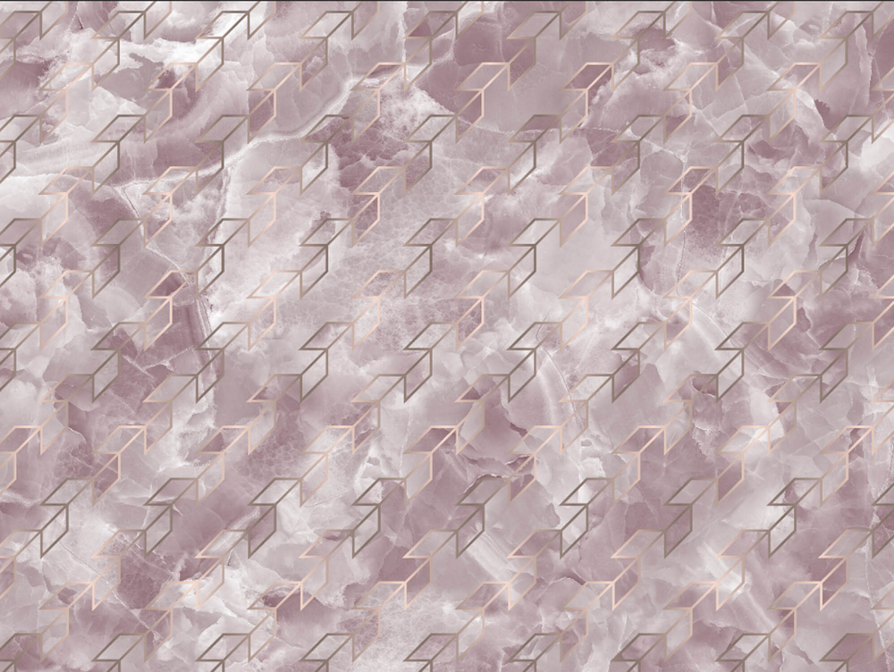 Дизайнерские обои Wall Street Pink It Marble