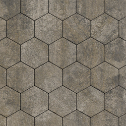 Тротуарная плитка СОТЫ - Искусственный камень Базальт