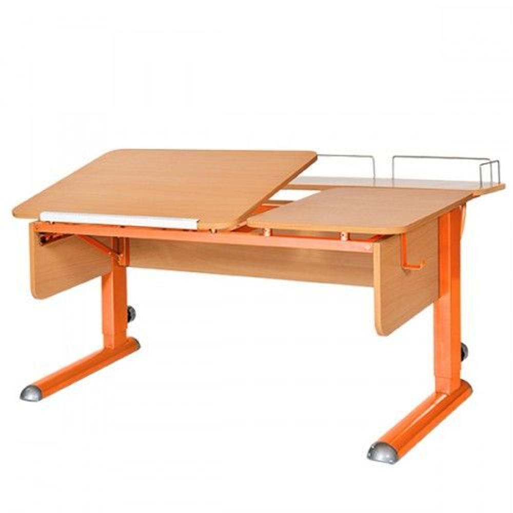 Растущая парта Астек Твин-2 с фронтовой приставкой (1150×850 мм)