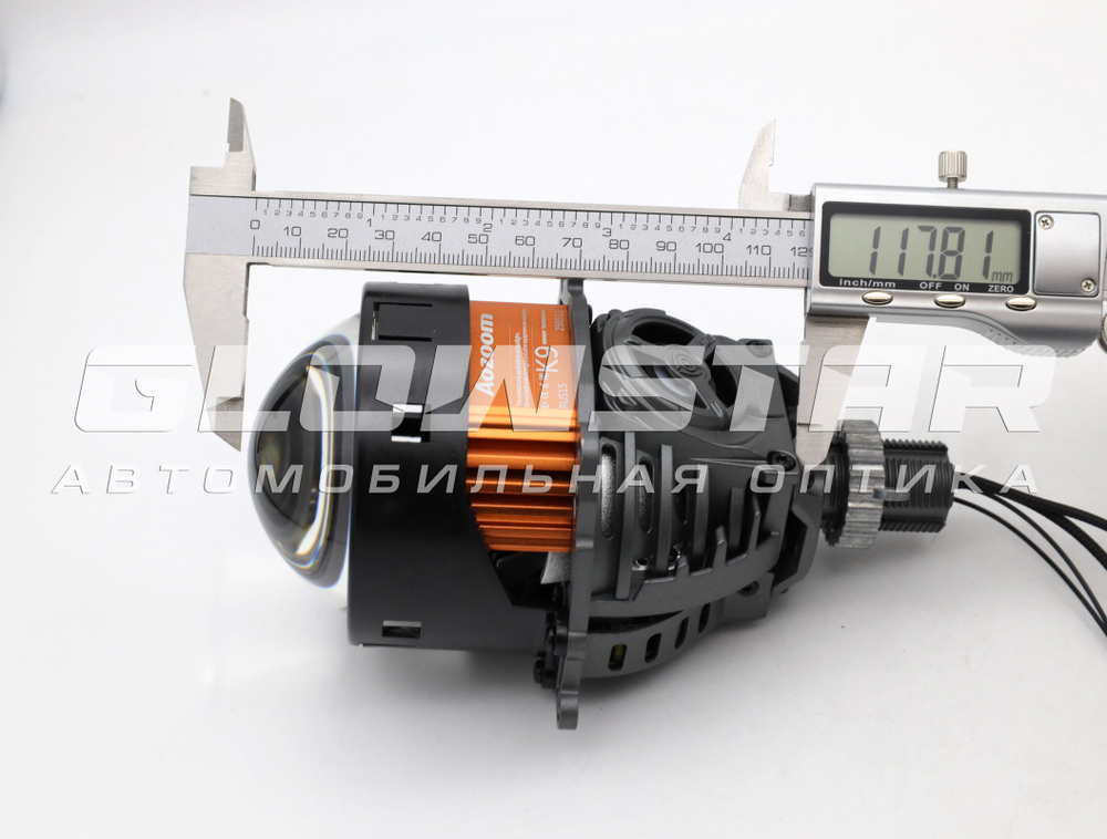 Билед модули Aozoom K9 2025 3.0 дюйма, 2 чипа, 5500K, 12V, 65W/73W, крепление 3R и съемное гаечное