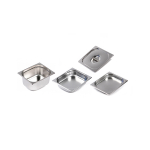 Набор гастроемкостей с крышками под ложку GN1/2-40,65,100