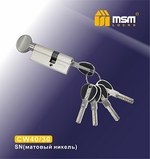 Цилиндровый механизм, латунь Перфорированный ключ-вертушка CW 40/30 мм