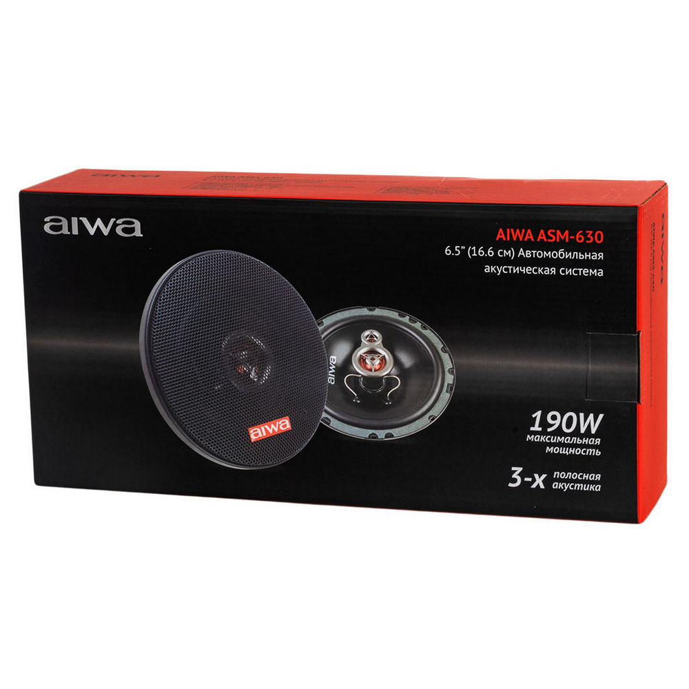 Автоколонки AIWA ASM-630 (16.6см./2шт./сетки)