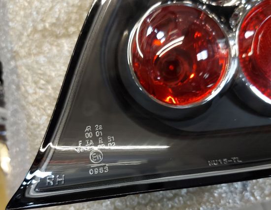 Задние фонариblack для Rover 200/25