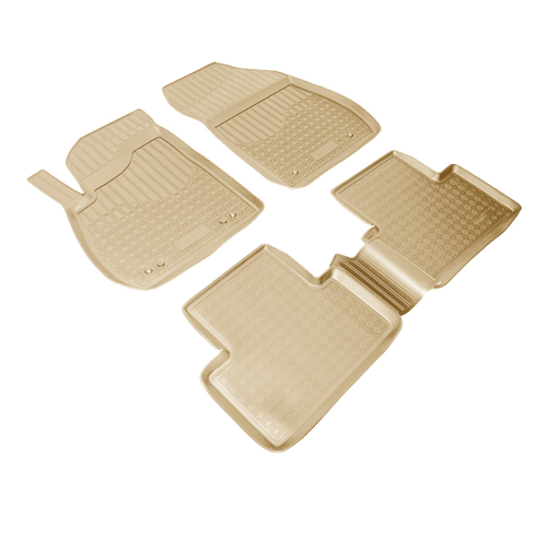 Ковры в салон Norplast/Unidec для Opel Zafira в кузове C (2012-), Бежевый, 5 мест, арт.NPA11-C63-910-B