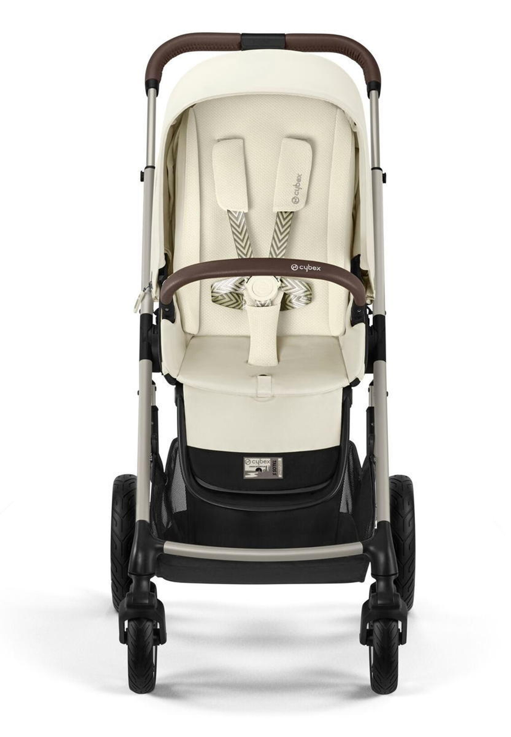 Прогулочная коляска Cybex Talos S Lux TPE Seashell Beige с дождевиком