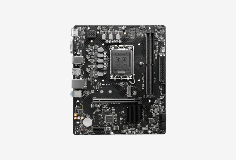 Материнская плата MSI PRO H610M-E