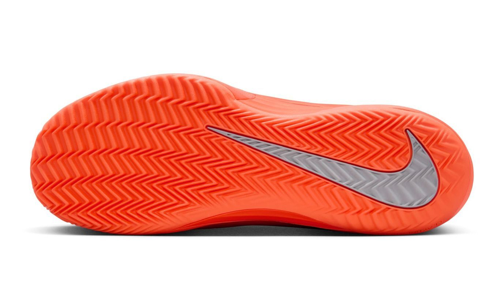 Мужские кроссовки теннисные Nike Zoom Vapor 12 Clay Premium - hyper crimson/metallic silver