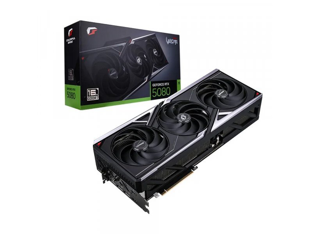Видеокарта Colorful Nvidia GeForce RTX 5080 VULCAN [RTX 5080 Vulcan OC 16GB-V]
