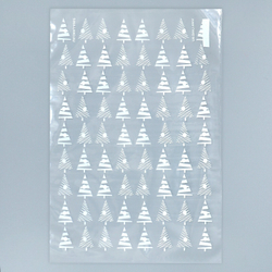 ЗА 1ШТ Пакет подарочный пропиленовый «Ёлки», 12,5 х 18 см 9275831