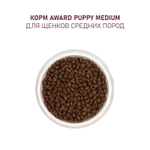 Корм  для щенков AWARD, 12 кг, индейка и курица