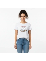 Футболка больших размеров с принтом