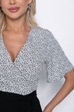 Платье Мода люкс (черно-белое) П10883 LT Collection