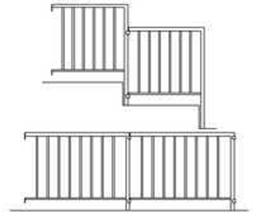 Ограждение трибун боковое