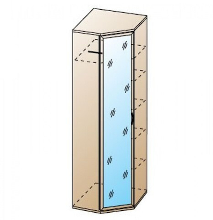 ШК-1014 Карина Шкаф для одежды и белья угловой