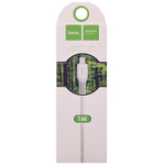 Кабель HOCO X20 USB-microUSB 2.4A 1м PVC White