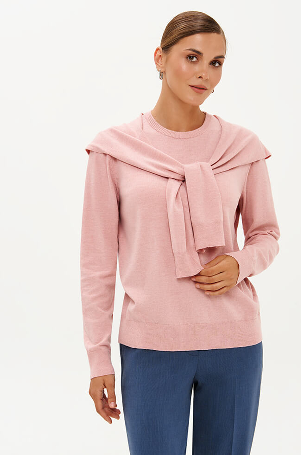 23376 Джемпер женский (розовый)