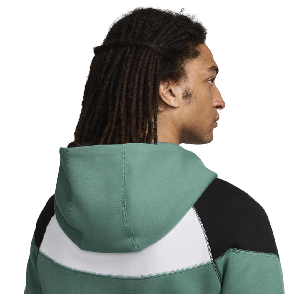 Зип Худи Nike Tech Fleece 2023 Black/Green/White