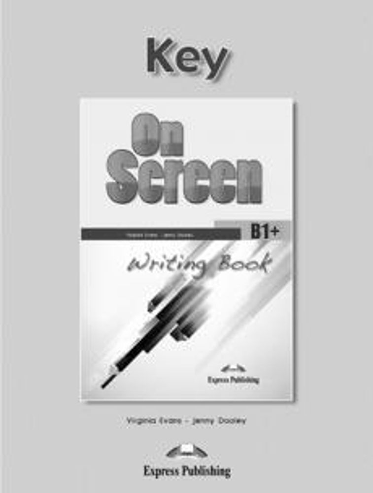 On Screen B1+. Writing Book Key