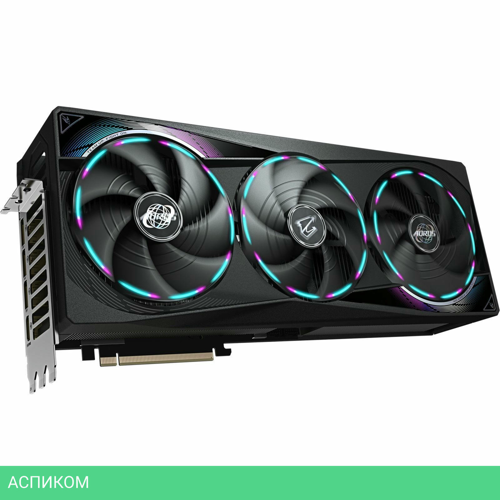Видеокарта GigaByte AORUS GeForce RTX 5070 Ti Master 16G GDDR7 (GV-N507TAORUS M-16GD)