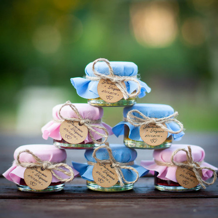 Бонбоньерка с медом на свадьбу, 35 грамм