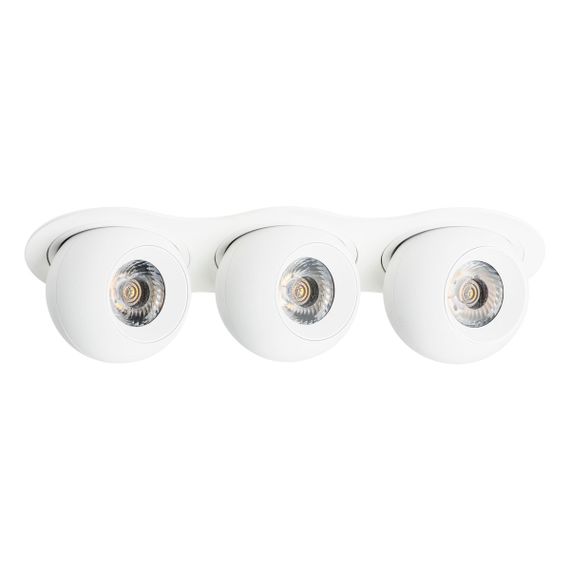 Комплект из светильника и рамки Lightstar Intero Ball (217636+217064+217064+217064) i636646464