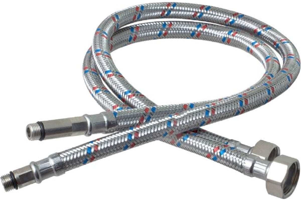 Подводка гибкая для смесителя 1/2" длина 150см (пара)