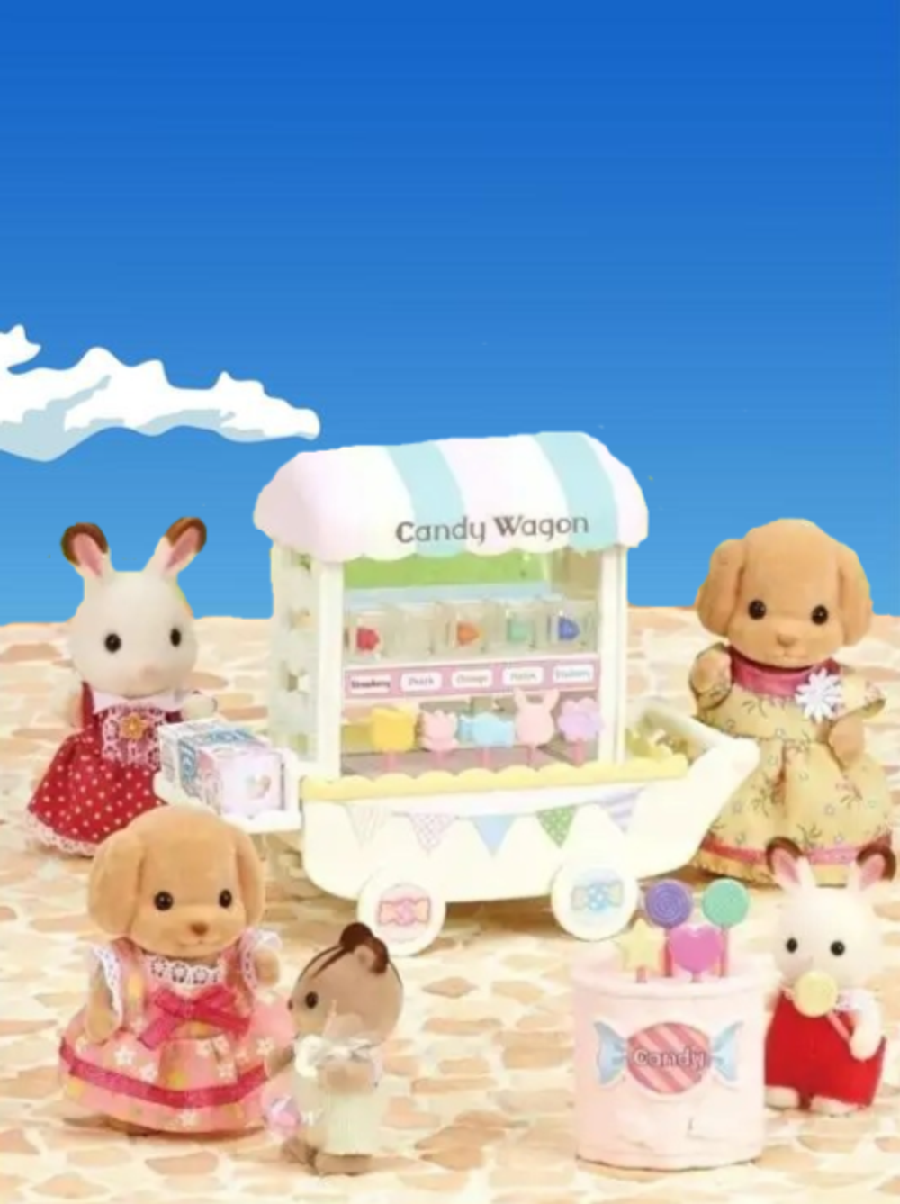 Игровой набор Sylvanian Families «Семья Той Пуделей» 5259 — оригинальные игрушки