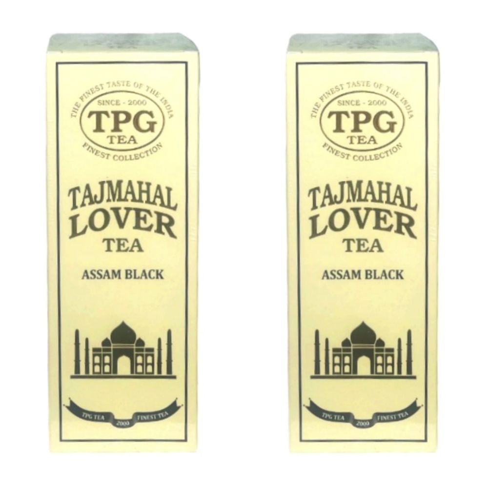 Чай черный Bharat Bazaar TPG Tajmahal Lover 100 г, 2 шт