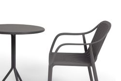 "Мохито" обеденная группа на 2 персоны, цвет темно-серый