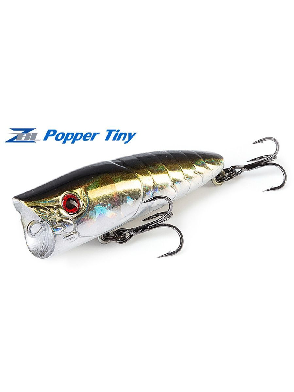 Поппер для рыбалки ZIPBAITS ZBL Popper TINY, 48мм, 3.7гр., поверхностный, цвет 713R, плавающий