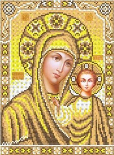 ИГ-457,1 Венчальная пара. БМ Казанская (Золото)