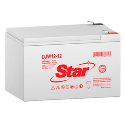 Аккумулятор STAR Батарея DJW12-12 (12V/12Ah)