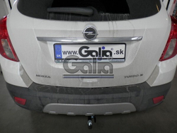 Фаркоп оцинкованный Galia O063C для Opel Mokka 2012-, Chevrolet Tracker 2013-(паспорт и сертификат в комплекте)(без электрики)