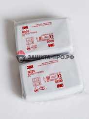 Противоаэрозольный фильтр 3M 6035 Р3, многоразовый, 1 шт