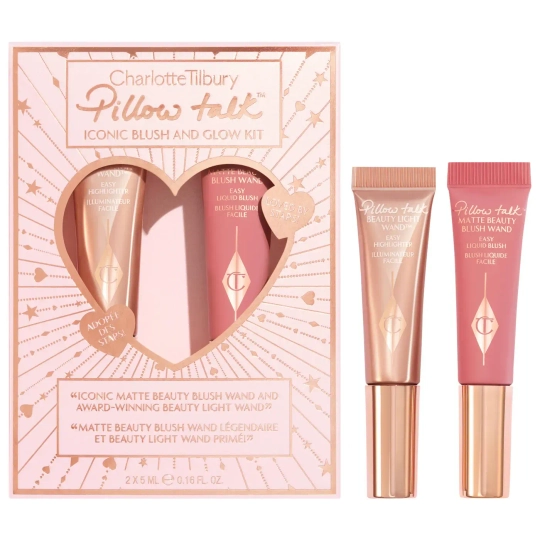 Charlotte Tilbury Pillow Talk Iconic Blush and Glow Kit