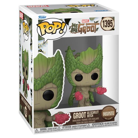 Фигурка Funko POP! Bobble Marvel We Are Groot Groot as Scarlet Witch (1395) 79518 / Фигурка Фанко ПОП! по мотивам вселенной "Марвел", Грут