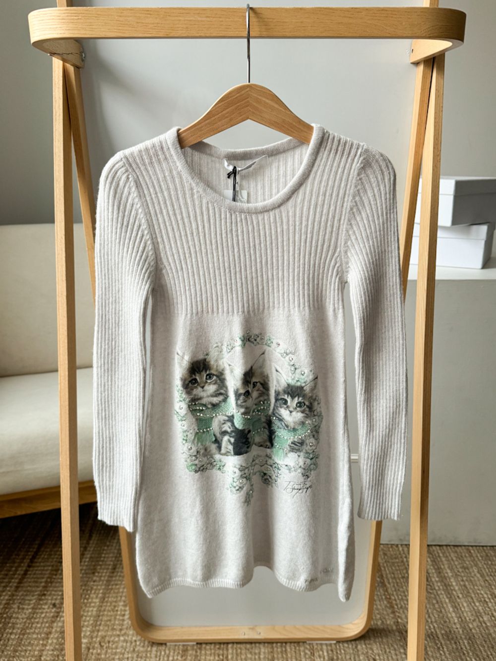 Новое платье из шерсти и кашемира T-Shirt T-Shops, 116