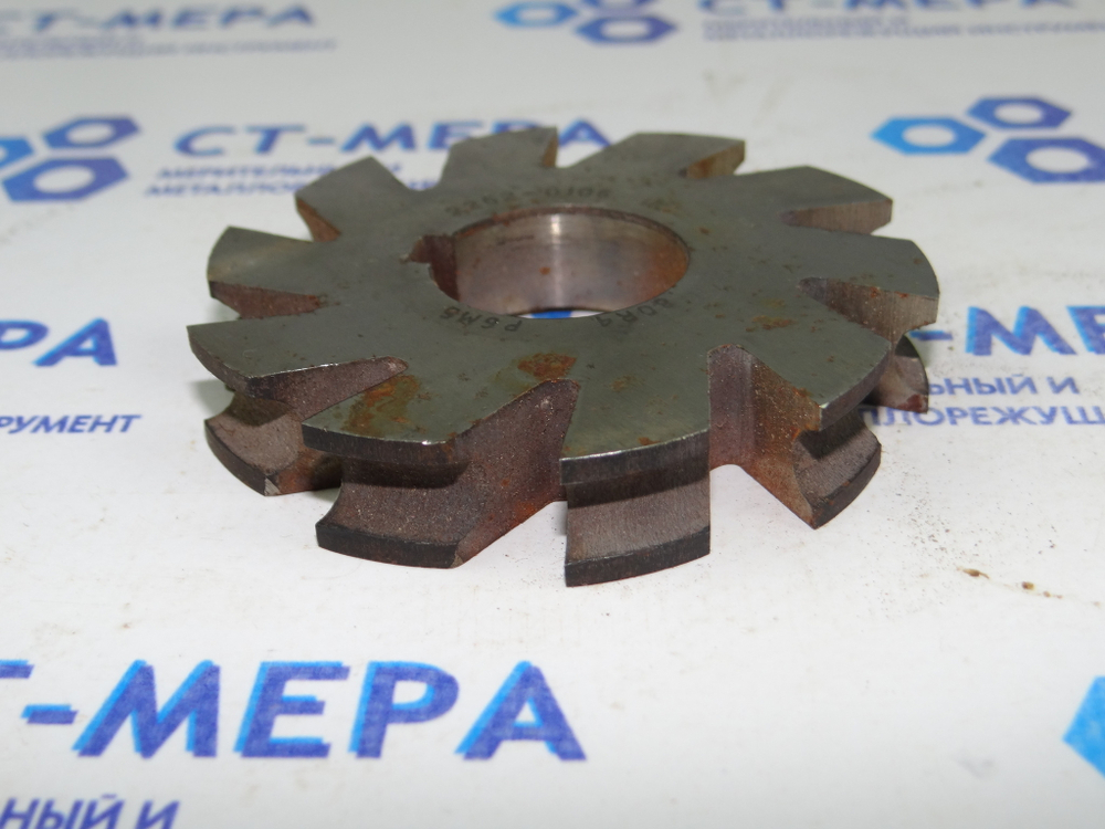 Фреза фасонная полукруглая вогнутая 80 R4 2262-0106 Р6М5