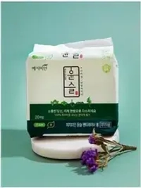 Yejimiin Ежедневные хлопковые прокладки с травами 150мм*20шт Panty Liners Cotton Touch Mild Herb