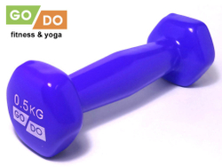 Гантель в виниловой оболочке GO DO