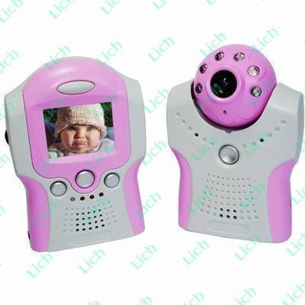 Радионяня детская с функцией видео и 1.5" ЖК-дисплеем