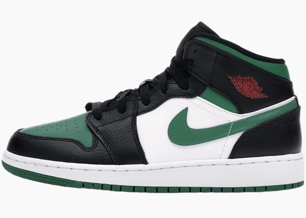Air Jordan 1 Mid GS "Black Pine Green"