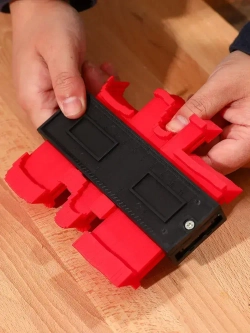 Шаблон для перенесения контуров DEKO 5" (125мм ) TEM01, красный