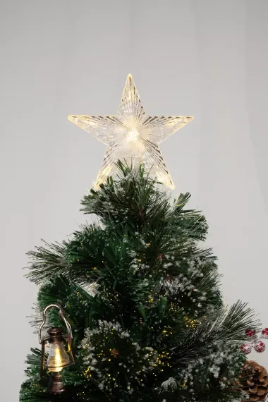 Оптоволоконная елка с LED лампочками Рождественские Огни 180 см., леска+пвх, контроллер (Т2301-180)