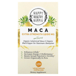 Happy Healthy Hippie, мака, 120 вегетарианских капсул